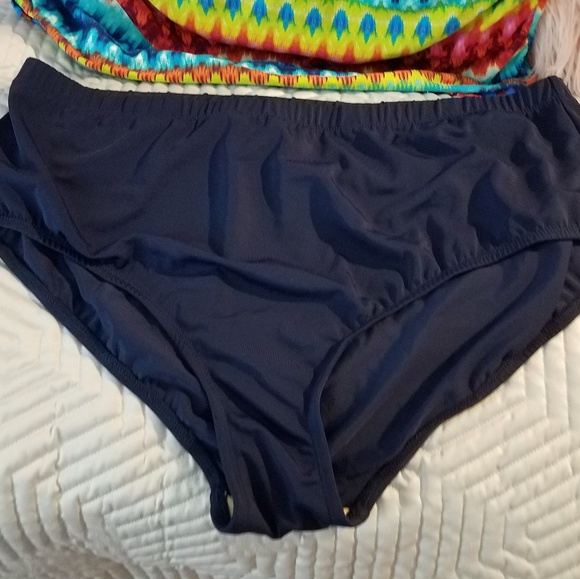 Blue Swim Bottoms - Picture 2 of 6